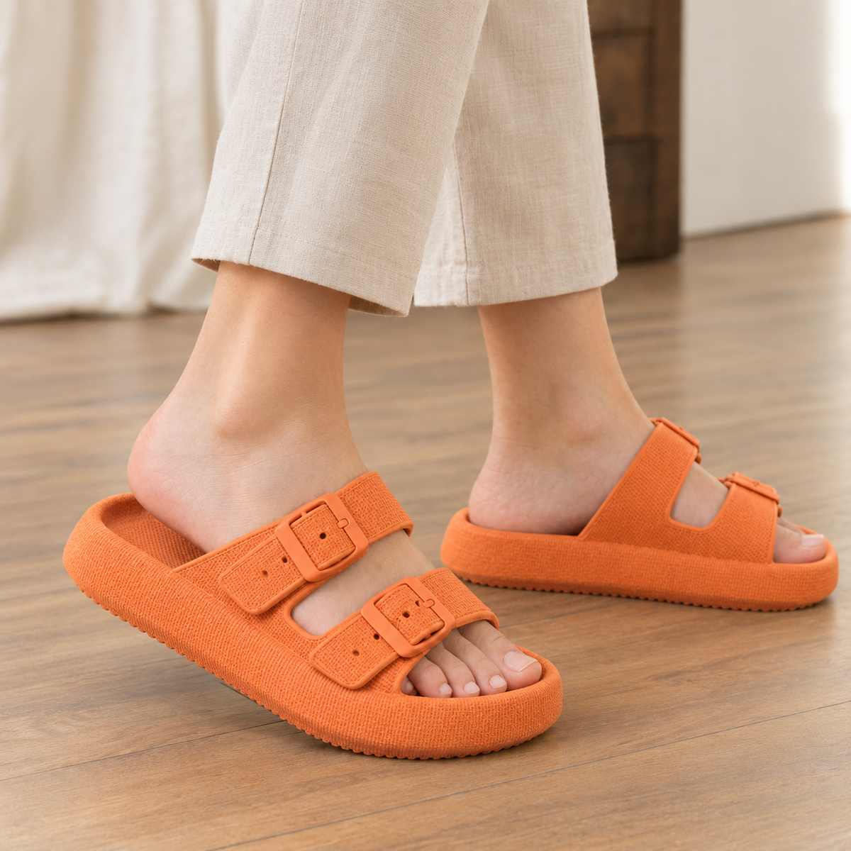 Comacchio Double Buckle Slides - Reverse or Side Angle