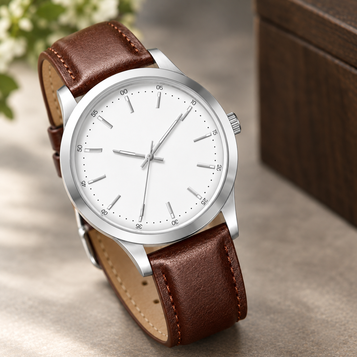 Westwood Minimalist Watch - Scale in Room
