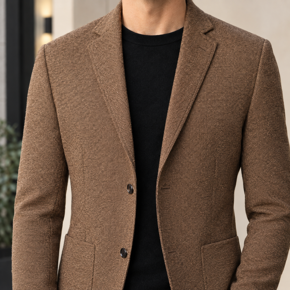Adrian Tailored Jacket - Reverse or Side Angle