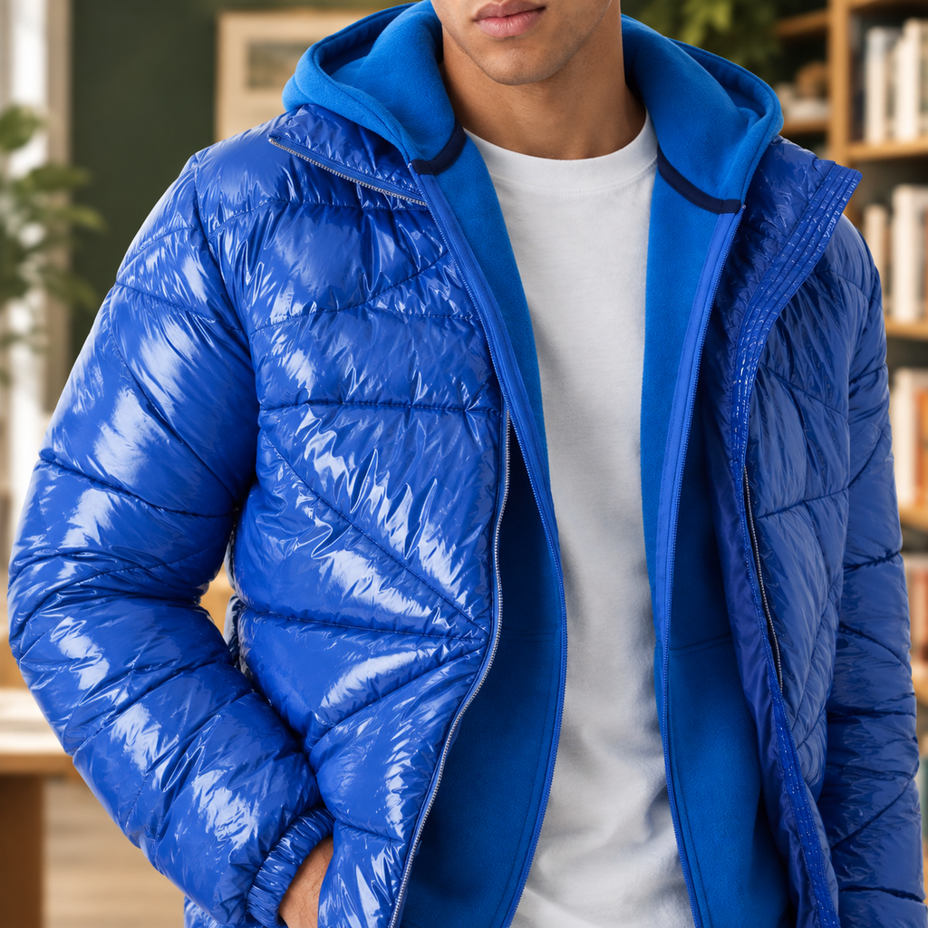Caleb Quilted Jacket - Feature Close-up