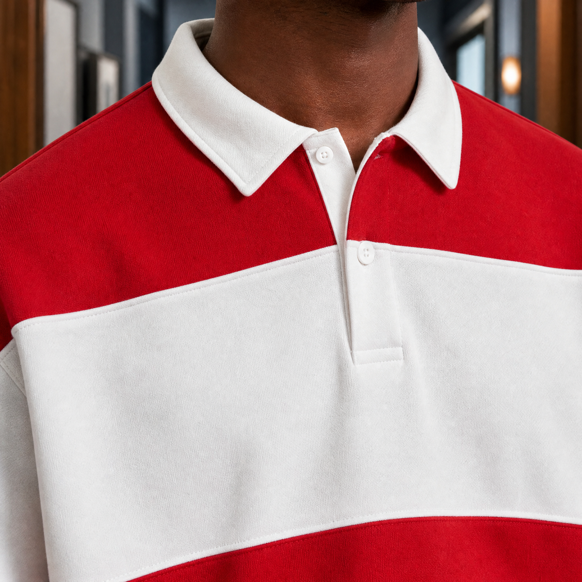 Stanley Rugby Polo - Feature Close-up