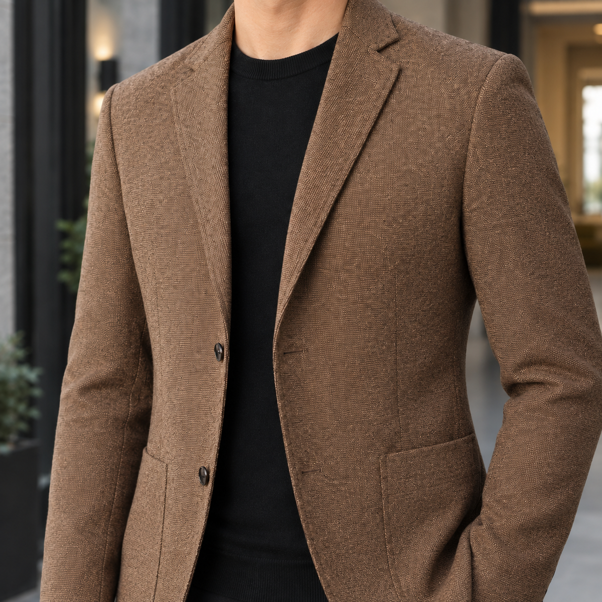 Adrian Tailored Jacket - Feature Close-up