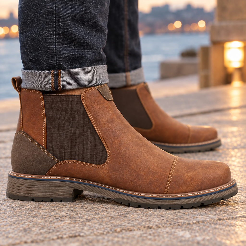 Prato Buckle Boots - Feature Close-up
