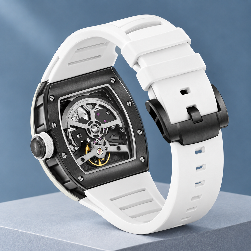 Bancroft Skeleton Watch - Reverse or Side Angle