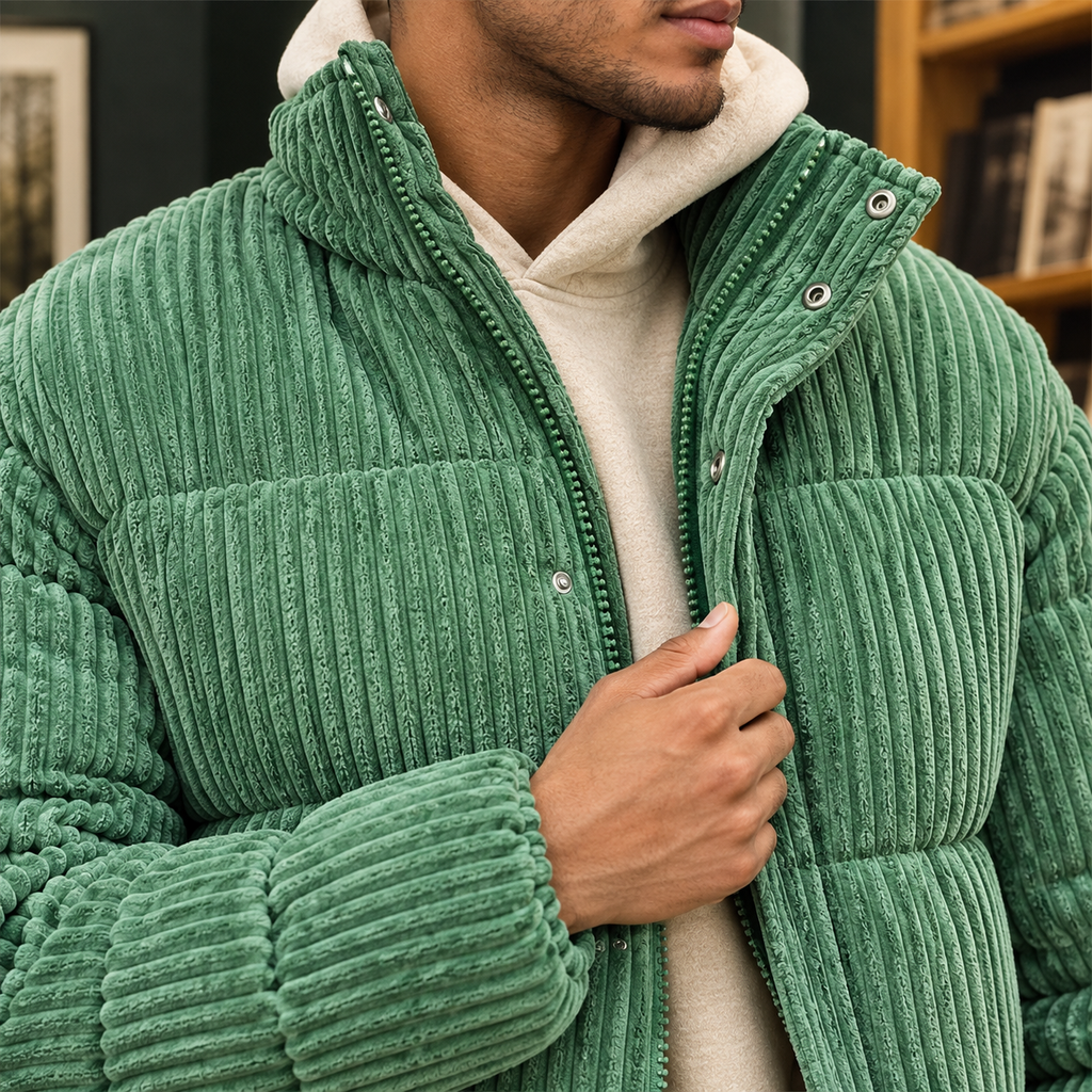 Marco Corduroy Jacket - Feature Close-up