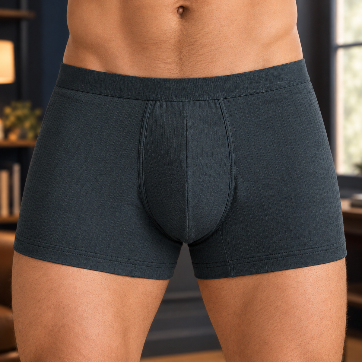 Yannick Ribbed Boxer Briefs - Feature Close-up