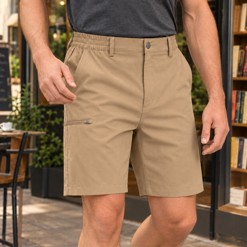 Oscar Utility Shorts - Tan