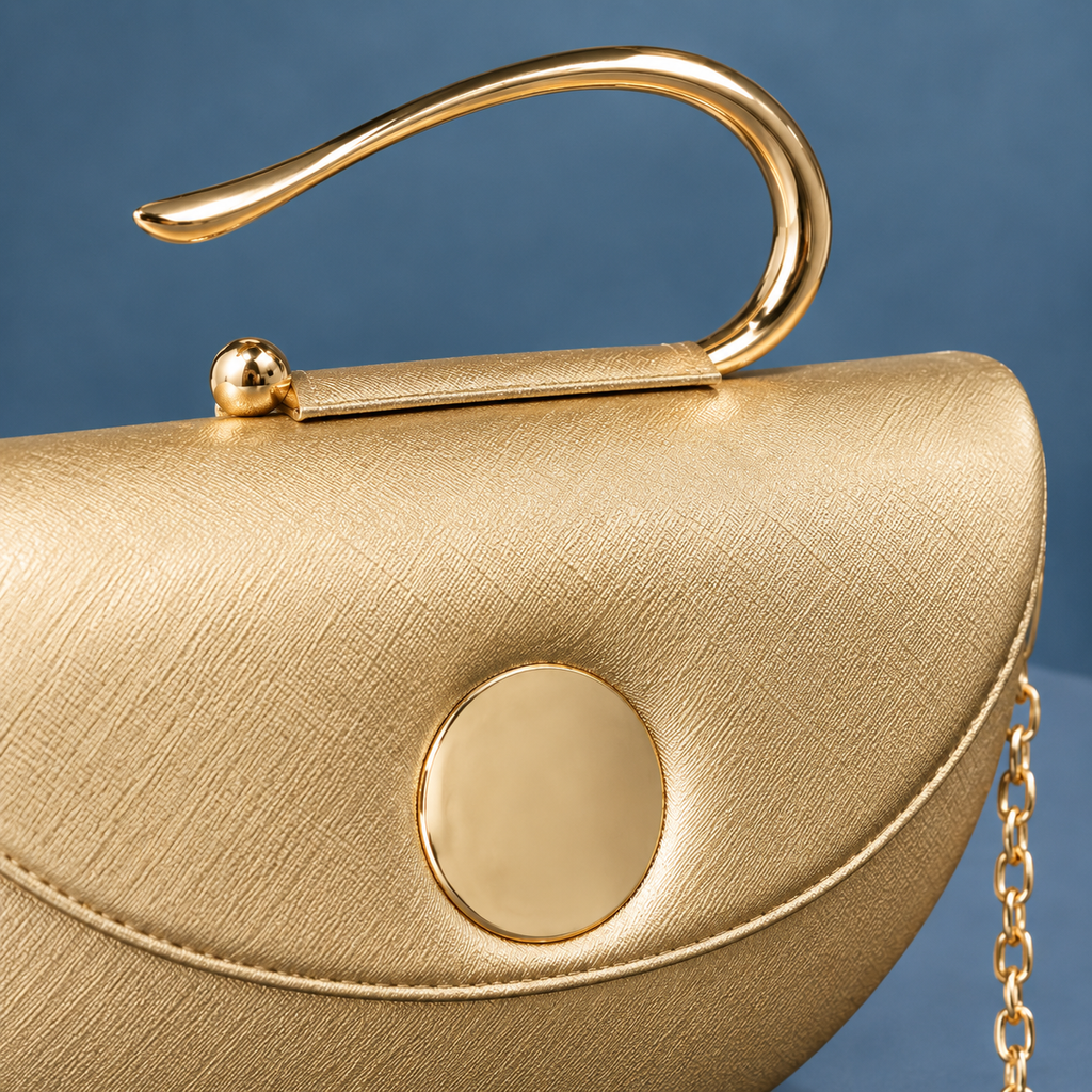 Delano Half Moon Handbag - Feature Close-up
