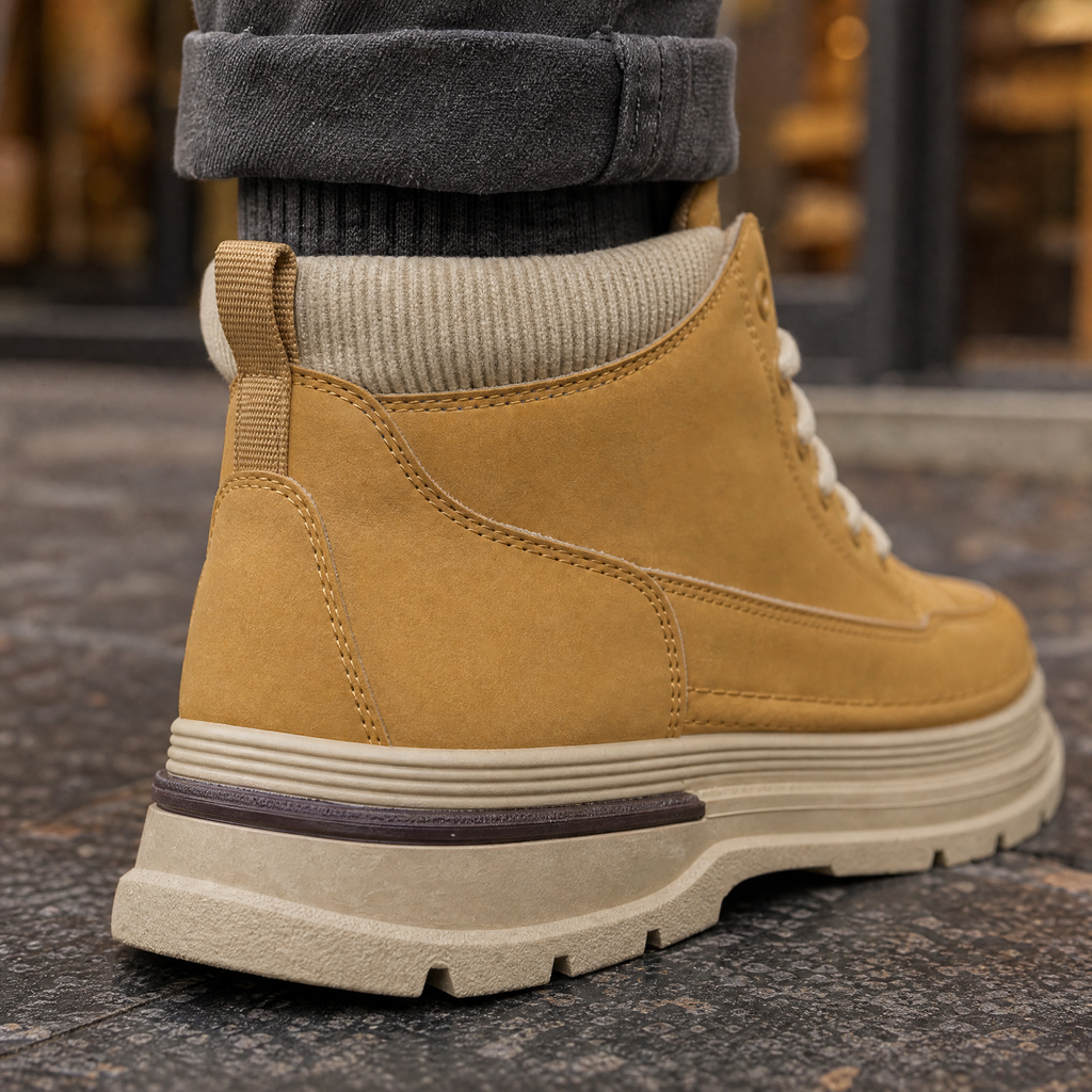 Grimaldi Platform Boots - Reverse or Side Angle