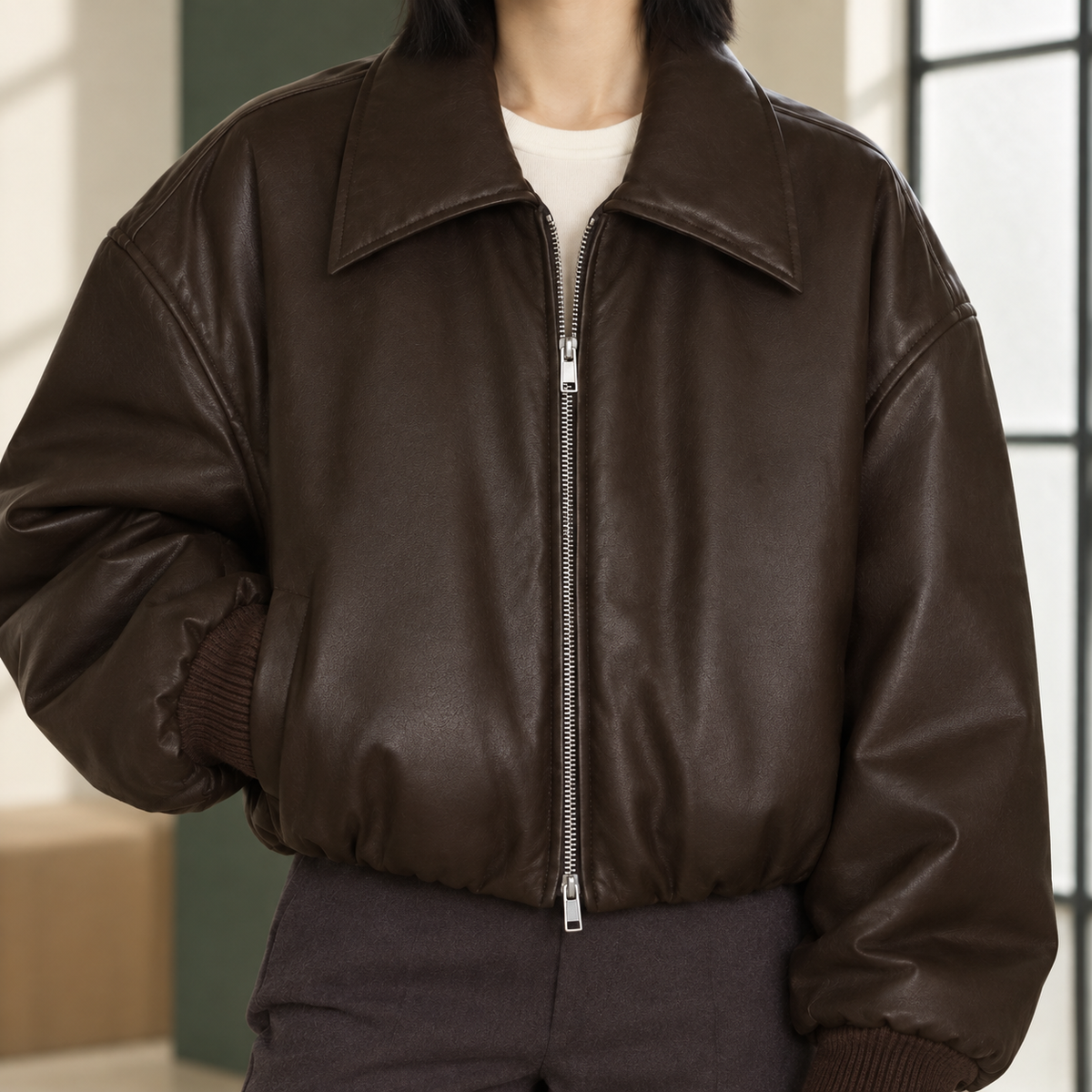 Jacinta Bomber Jacket - Feature Close-up