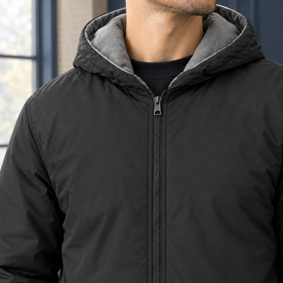 Oliver Hooded Jacket - Feature Close-up