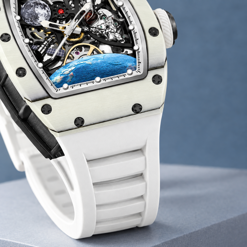 Bancroft Skeleton Watch - Feature Close-up
