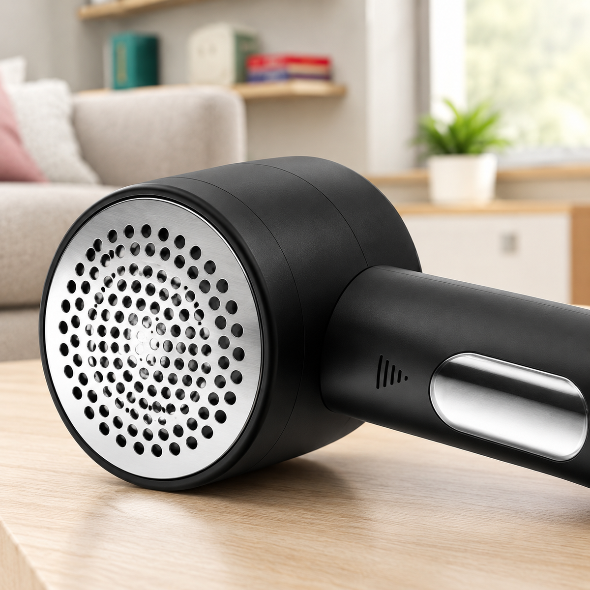Silvermere Rechargeable Lint Remover - Feature Close-up