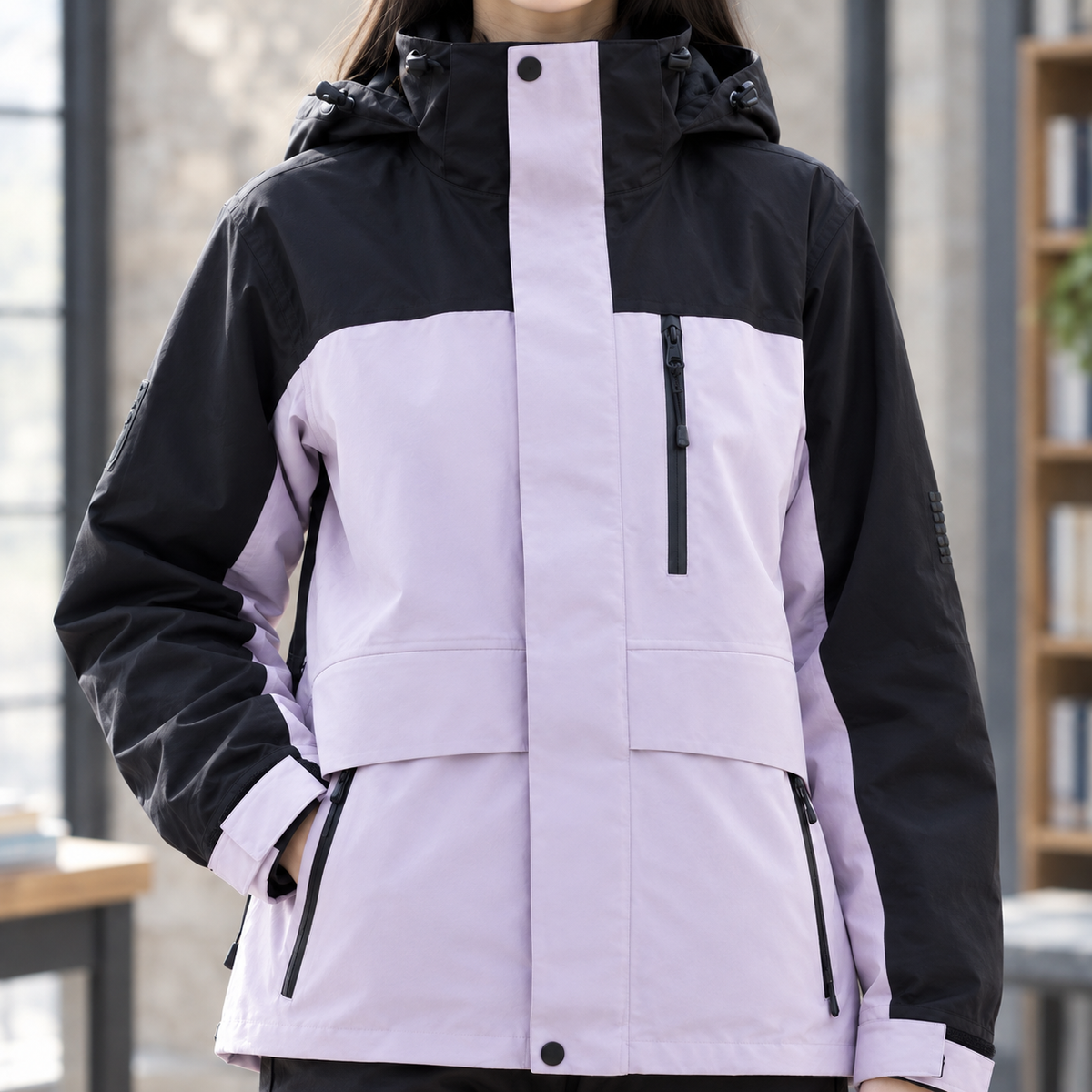Sharon Hooded Jacket - Feature Close-up