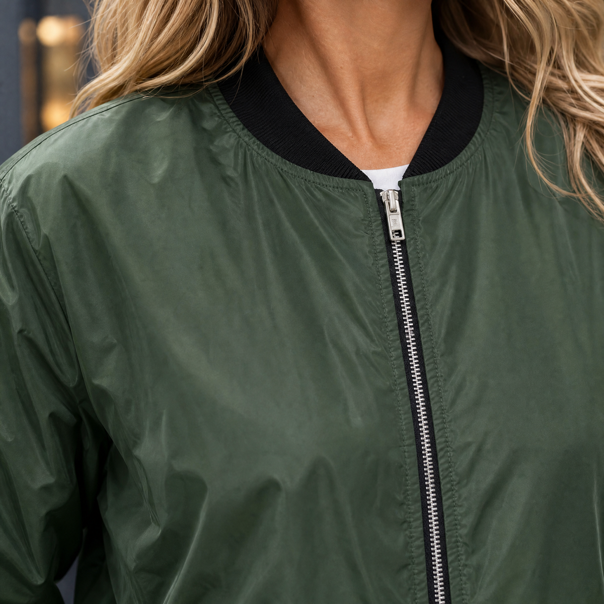 Odette Bomber Jacket - Feature Close-up