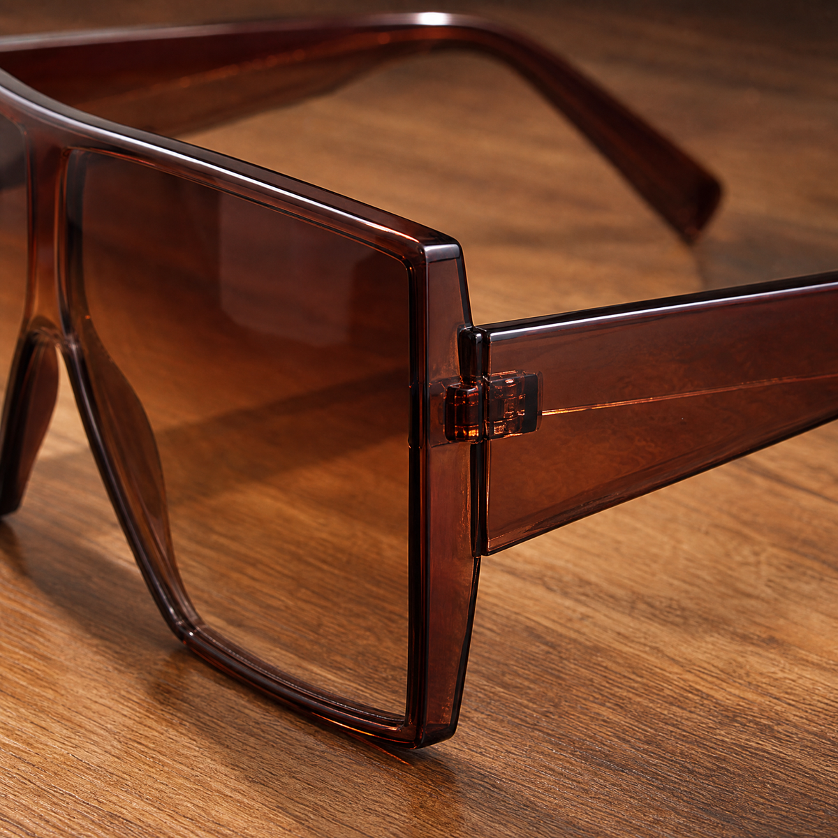 Poggio Oversized Sunglasses - Feature Close-up